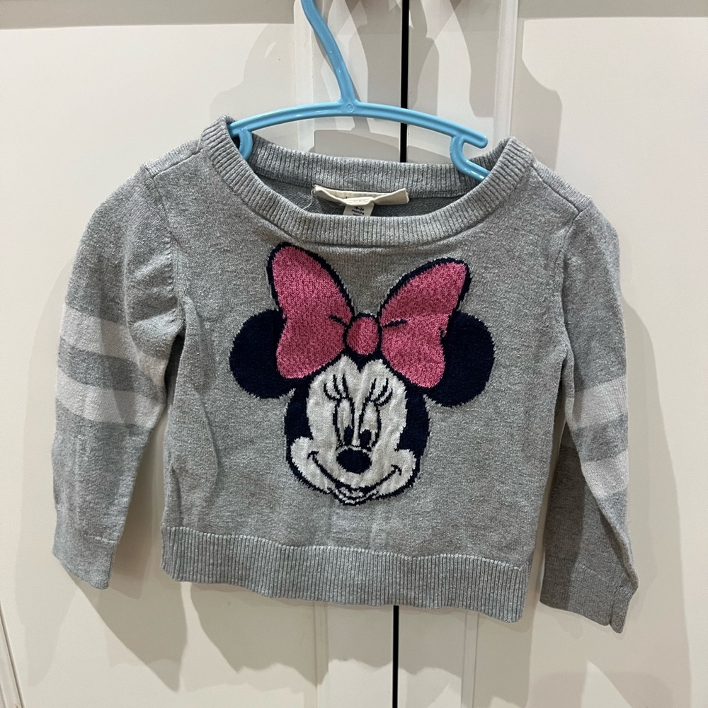 Baby gap Disney Minnie Mouse sweater 18-24m